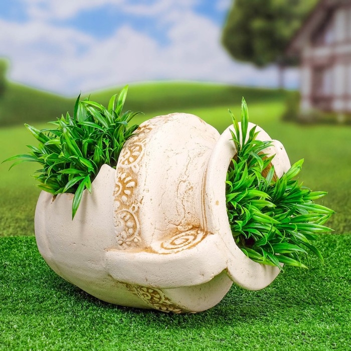 Фигурное кашпо  Фигурное кашпо "Амфора" 22х30см