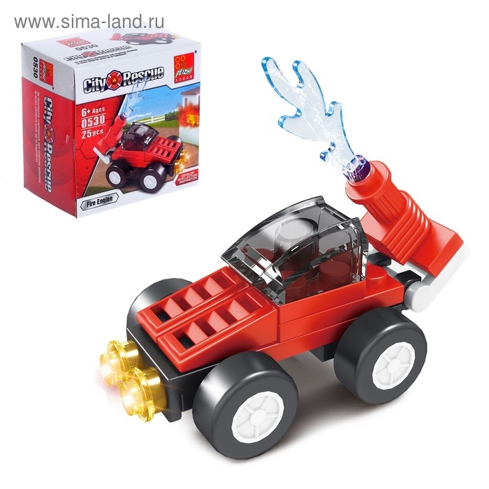 Конструктор «Городские спасатели», 4 вида, цвета МИКС Конструктор «Городские спасатели», 4 вида, цвета МИКС