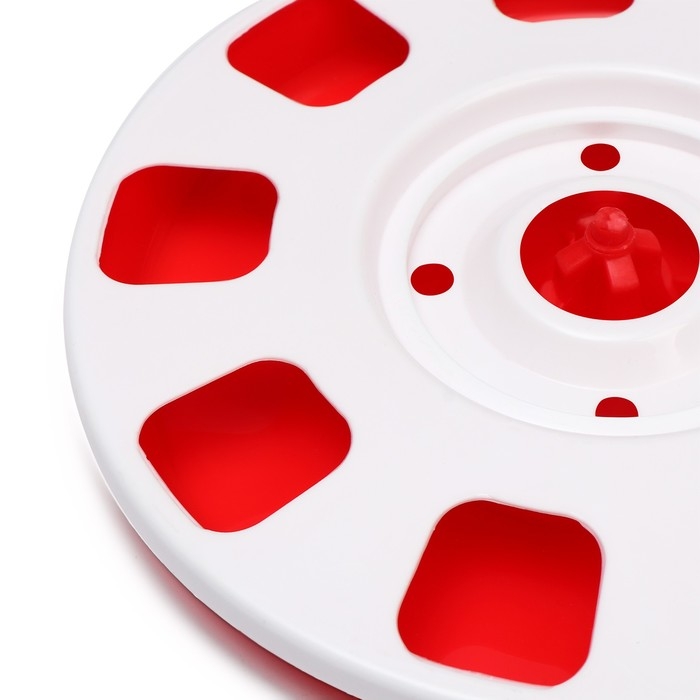 Поилка для домашней птицы, под банку и бутылку, d = 220 мм, МИКС Поилка для домашней птицы, под банку и бутылку, d = 220 мм, МИКС