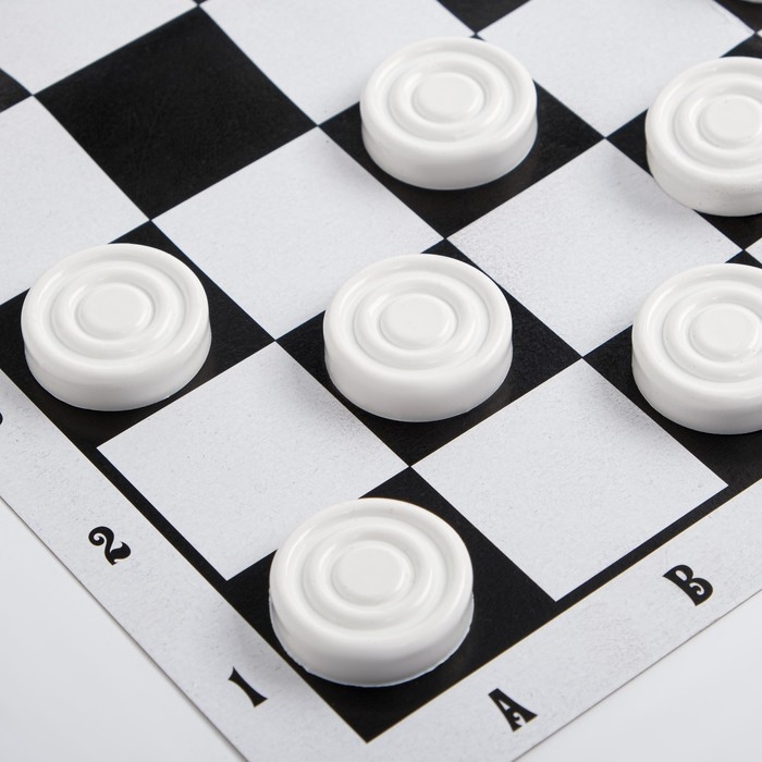 Шашки, настольная игра  Шашки, настольная игра "На каждый день", с доской 31 х 31 см