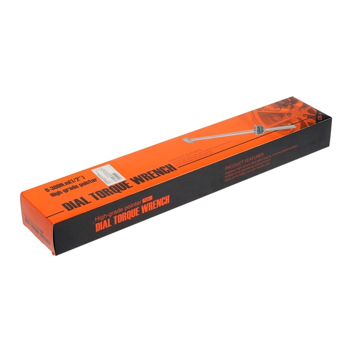 Динамометрический ключ стрелочный ТУНДРА, под квадрат 1/2 Динамометрический ключ стрелочный ТУНДРА, под квадрат 1/2", до 300 Н*м