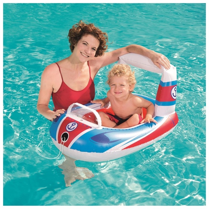 Лодочка надувная «Транспорт», от 3-6 лет, цвет МИКС, 34106 Bestway Лодочка надувная «Транспорт», от 3-6 лет, цвет МИКС, 34106 Bestway