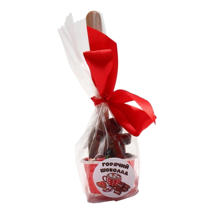 Новый год. Фигурный шоколад Новый год. Фигурный шоколад "Горячий шоколад с маршмеллоу "Пряня", 48 г