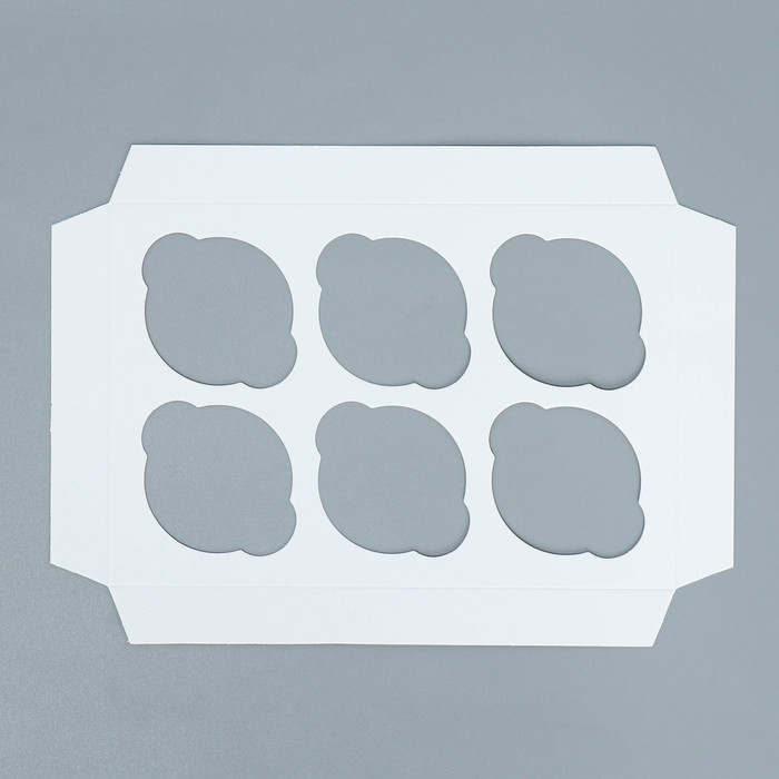 Коробка для капкейков, кондитерская упаковка двухсторонняя, 6 ячеек «Вдохновляй красотой», 25 х 17 х 10 см Коробка для капкейков, кондитерская упаковка двухсторонняя, 6 ячеек «Вдохновляй красотой», 25 х 17 х 10 см