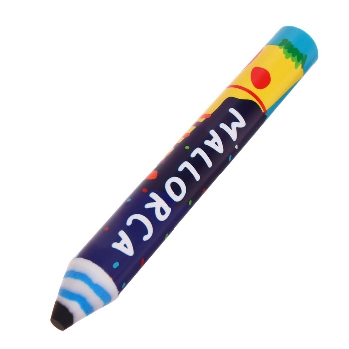 Ластик фигурный  Ластик фигурный "Карандаш", 140 х 18 мм, МИКС