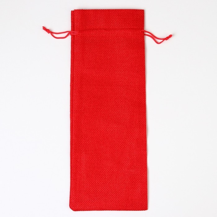 Мешок с термонаклейкой под бутылку «Ёлочные игрушки», 13 х 31 см +/- 1.5 см, Новый год