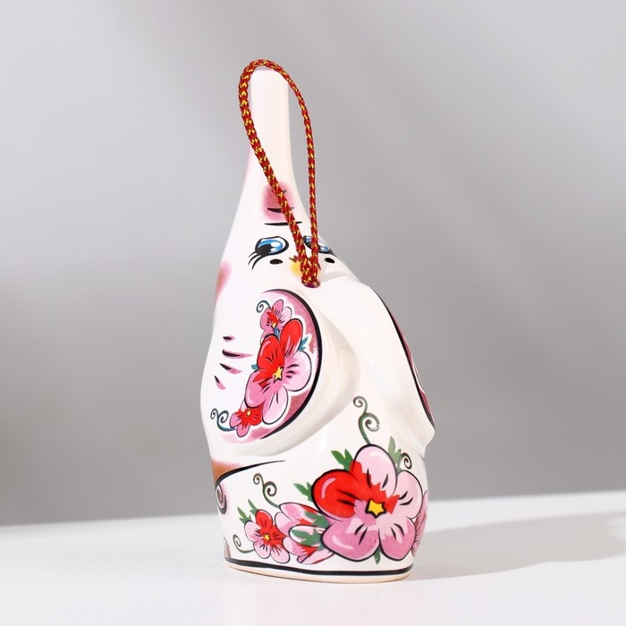 Сувенирный колокольчик Сувенирный колокольчик "Слоник. Выше нос", 10 см, микс