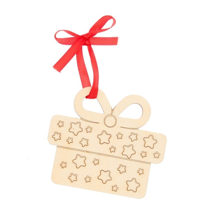 Набор для творчества «Роспись по дереву» 5 шт., с ленточкой Набор для творчества «Роспись по дереву» 5 шт., с ленточкой