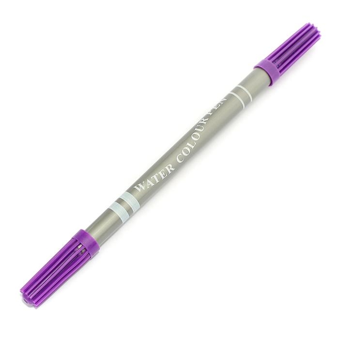 Фломастеры, 6 цветов, двусторонние, круглый наконечник 2 мм/5 мм, вентилируемый колпачок, в блистере Фломастеры, 6 цветов, двусторонние, круглый наконечник 2 мм/5 мм, вентилируемый колпачок, в блистере