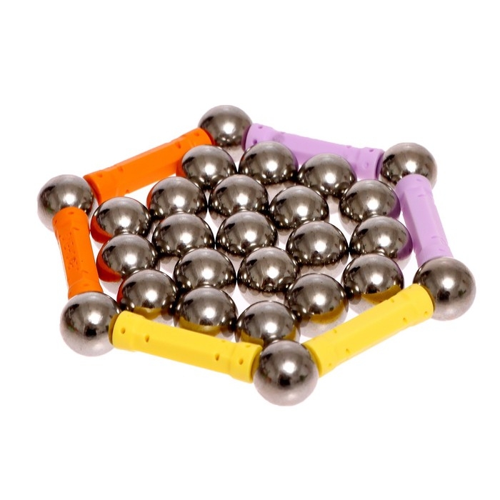 Конструктор магнитный, 56 деталей Конструктор магнитный, 56 деталей