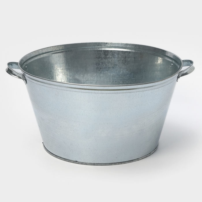 Таз оцинкованный круглый, 26 л, ГОСТ Таз оцинкованный круглый, 26 л, ГОСТ