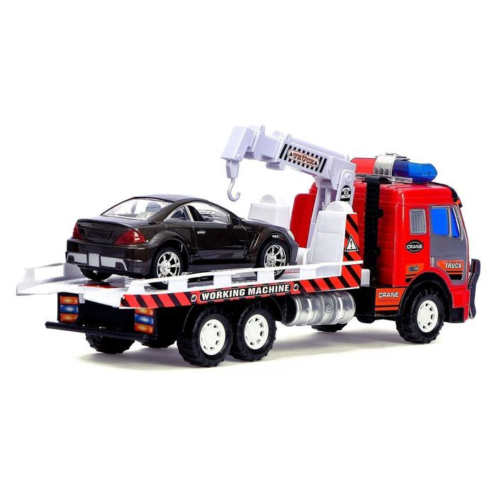 Машина инерционная «Эвакуатор», цвета МИКС Машина инерционная «Эвакуатор», цвета МИКС