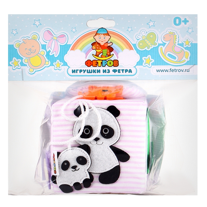 Кубик «Бизикубик.Чей малыш», МИКС