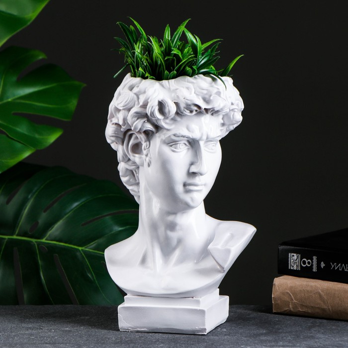 Ваза Ваза "Давид" белая, 2,1 л