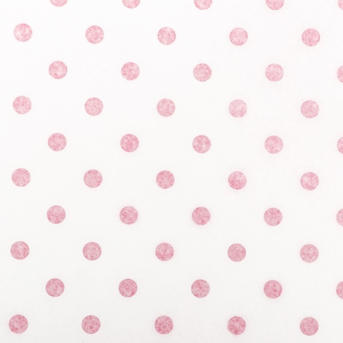 Бумага силиконизированная «Горох», малиновый, 0,38 х 5 м Бумага силиконизированная «Горох», малиновый, 0,38 х 5 м