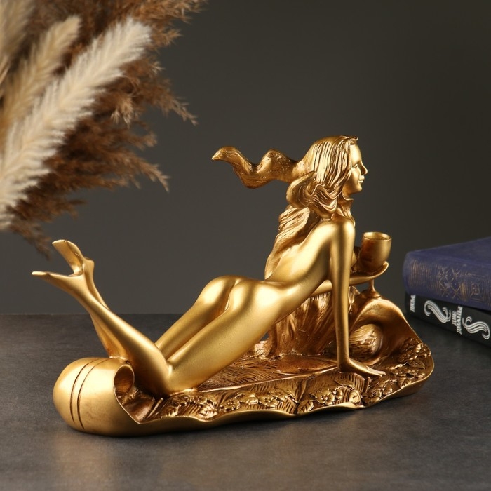 Подставка для бутылки  Подставка для бутылки "Девушка" 35*20см