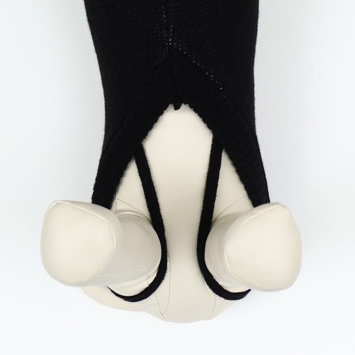 Свитер  Свитер "Мишка",  XL (ДС 34, ОШ 34, ОГ 32-51 см), чёрный