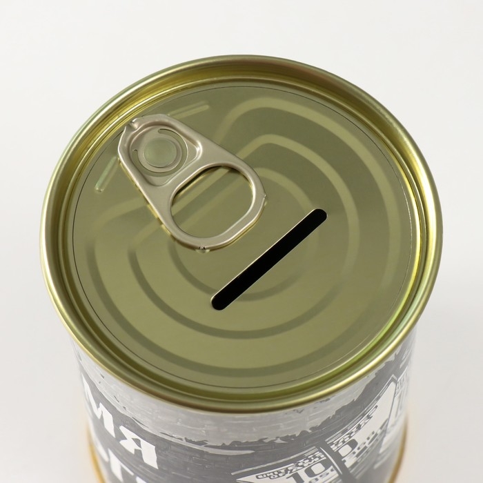 Копилка-банка металл Копилка-банка металл "Время деньги"