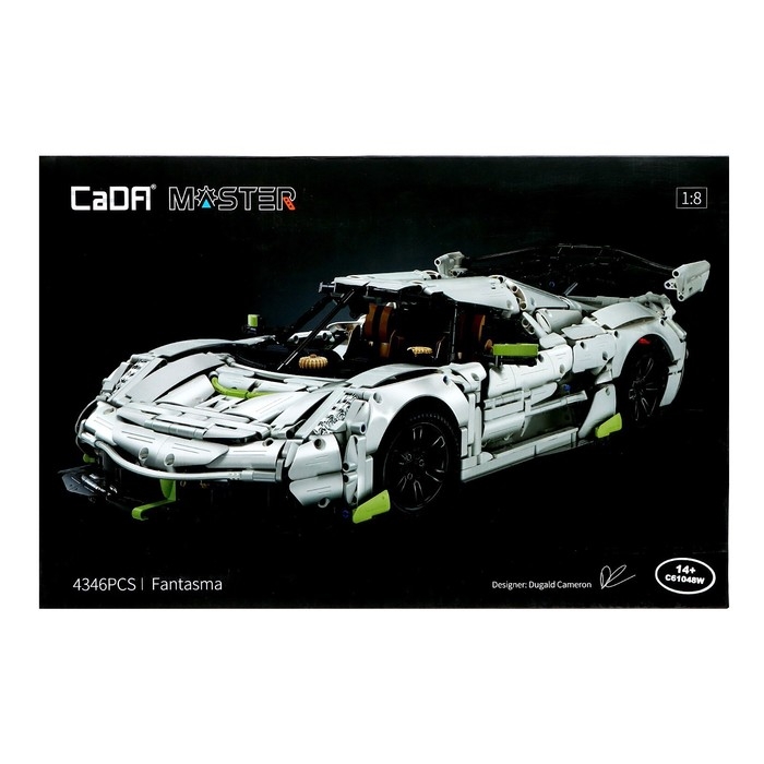 Конструктор Техно «Спорткар», 4346 деталей, масштаб 1:8 Конструктор Техно «Спорткар», 4346 деталей, масштаб 1:8