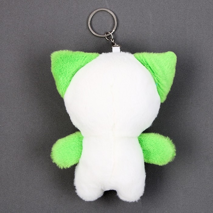 Мягкая игрушка «Супер кот», на брелоке, размер 12 см, цвета МИКС Мягкая игрушка «Супер кот», на брелоке, размер 12 см, цвета МИКС