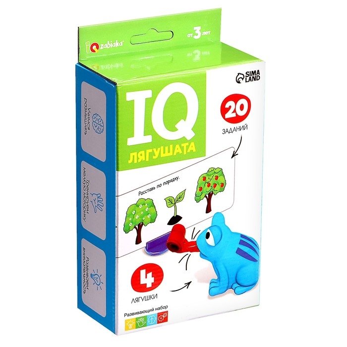 Развивающий набор «IQ лягушата» Развивающий набор «IQ лягушата»