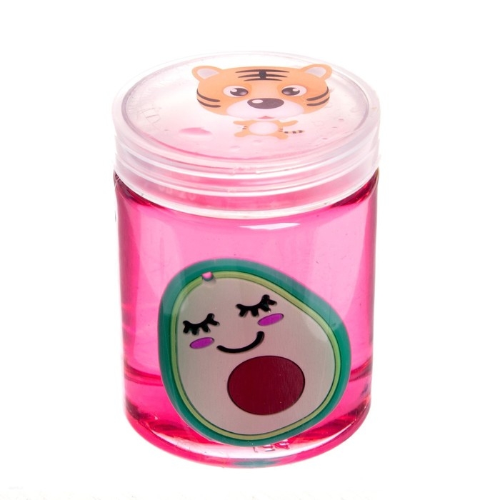 Лизун - слайм «Авокадо», цвета МИКС