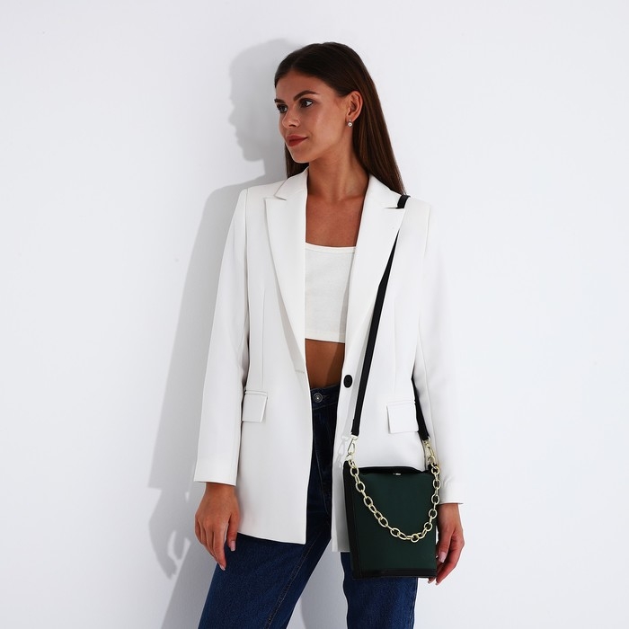 Кросс-боди на магните, цвет зелёный Кросс-боди на магните, цвет зелёный