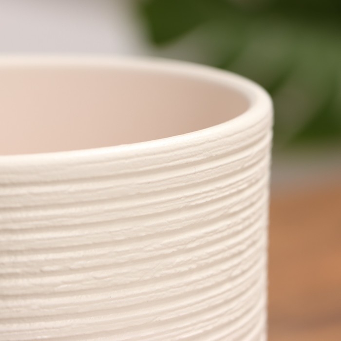 Горшок цветочный Горшок цветочный "Лоза" белый бук №2, 1,6 л