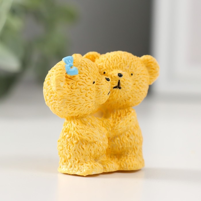 Сувенир полистоун Сувенир полистоун "Пара мишек" МИКС 1,5х4,5х4 см