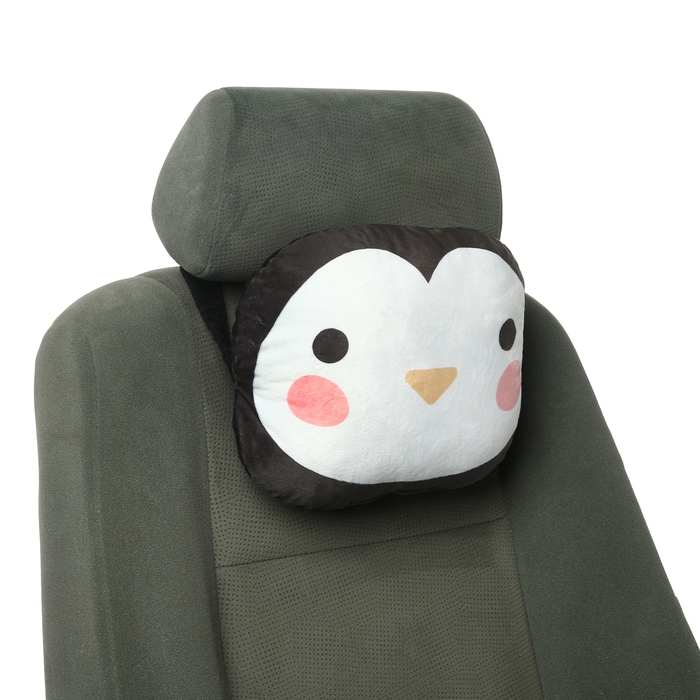 Подушка на подголовник МАТЕХ CUTIE LINE, 30 х 25 х 10 см, черный, розовый Подушка на подголовник МАТЕХ CUTIE LINE, 30 х 25 х 10 см, черный, розовый