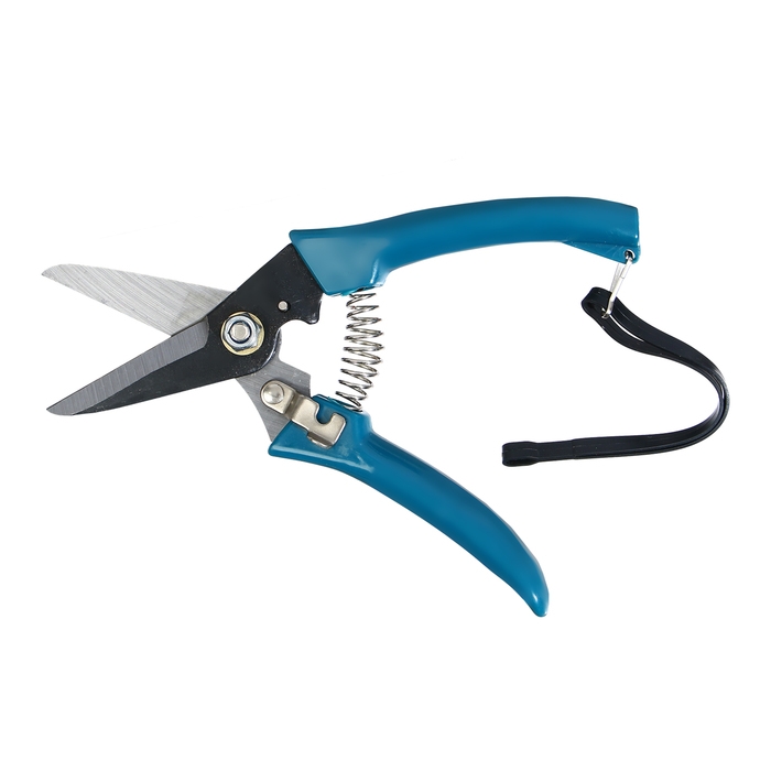 Ножницы садовые, 7 Ножницы садовые, 7" (18 см), с тефлоновым покрытием, пластиковые ручки, Greengo