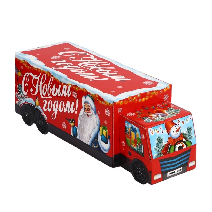 Новый год. Подарочный набор конфет  Новый год. Подарочный набор конфет "Скоро праздник", с анимацией, 1000 г