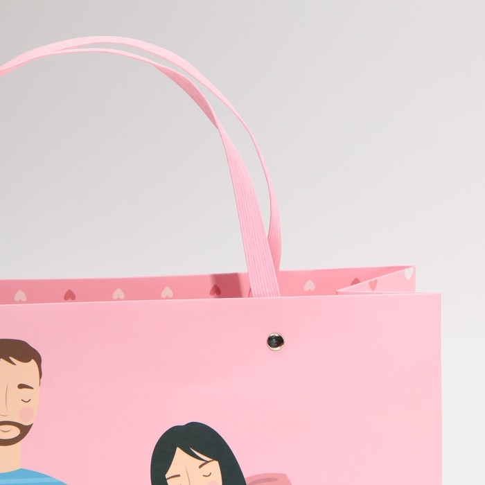 Пакет подарочный, упаковка, «С любовью», 30 х 20 х 10 см Пакет подарочный, упаковка, «С любовью», 30 х 20 х 10 см