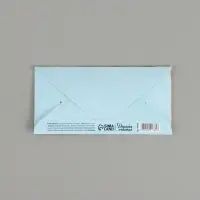 Конверт для денег &laquo;С днём рождения&raquo;, шары, тиснение 16.5&times;8 см