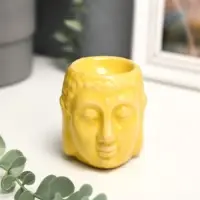 Аромалампа для эфирных масел &laquo;Будда&raquo;, керамика, 8&times;7.2&times;7.2 см, МИКС