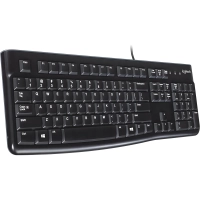 Клавиатура Logitech USB K120 ANSI EN/RU BLACK (920-002583)