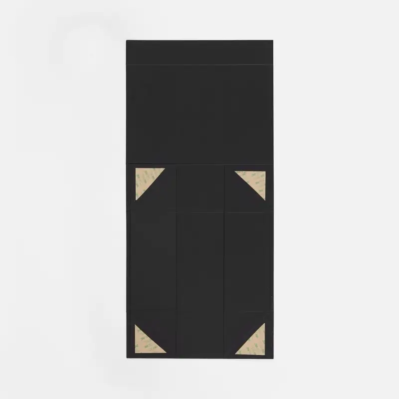 Коробка складная Quadra Fold, черная Коробка складная Quadra Fold, черная