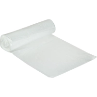 Мешки для мусора ПНД 60л 7мкм 20шт/рул белые 58х68см Luscan_СПБ