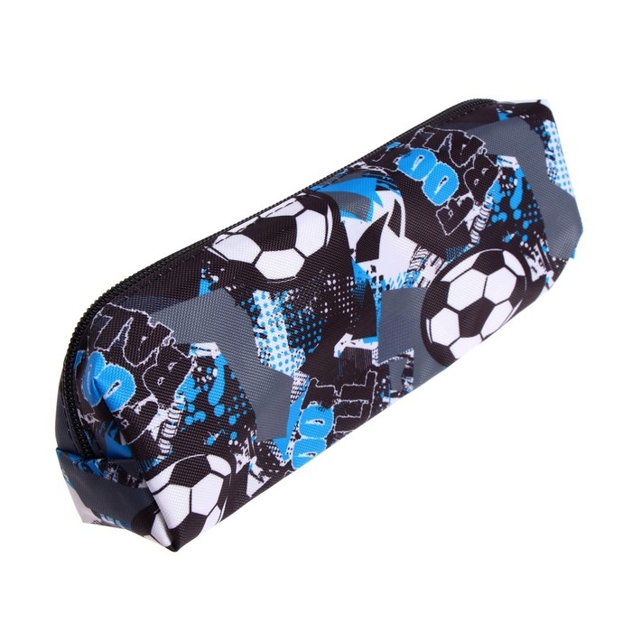 Пенал школьный на молнии Пенал школьный на молнии "Футбол", МИКС