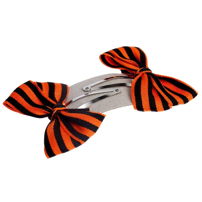 Набор зажимов для волос «9 Мая», 2 шт. Набор зажимов для волос «9 Мая», 2 шт.