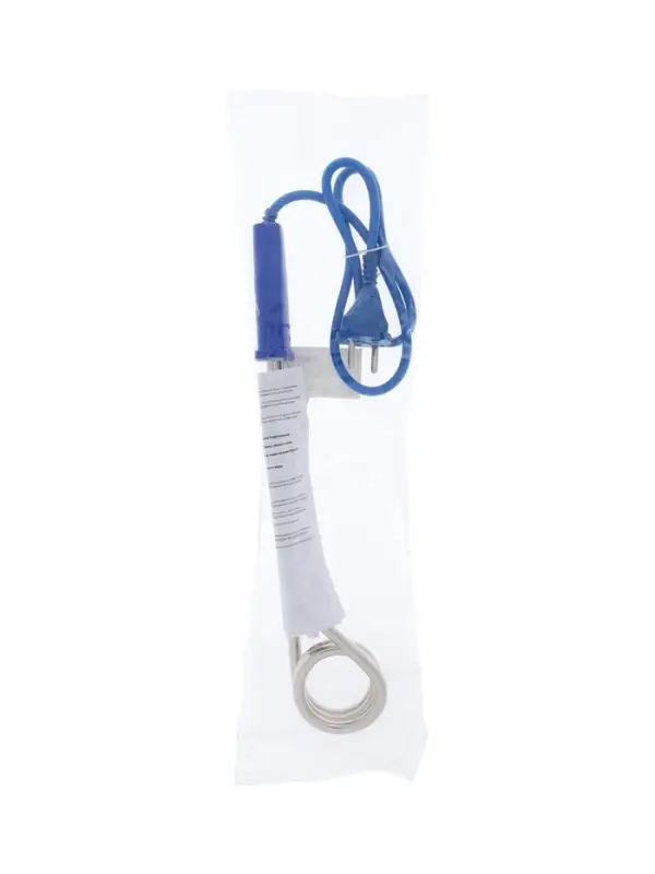 Электрокипятильник LEK 05, 1500 Вт, спираль кольцо, 32&times;4 см, 220 В, синий