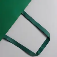 Пакет подарочный ламинированный горизонтальный &laquo;Изумрудный&raquo;, 48&times;39&times;16 см