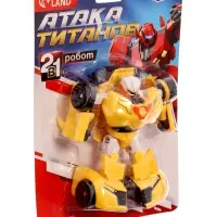 Робот - машинка &laquo;Автобот&raquo;, трансформируется, цвет жёлтый