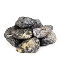 Камни для бани &laquo;Хромит&raquo;, 10 кг, обвалованные, фракция 7-15 см, в коробке