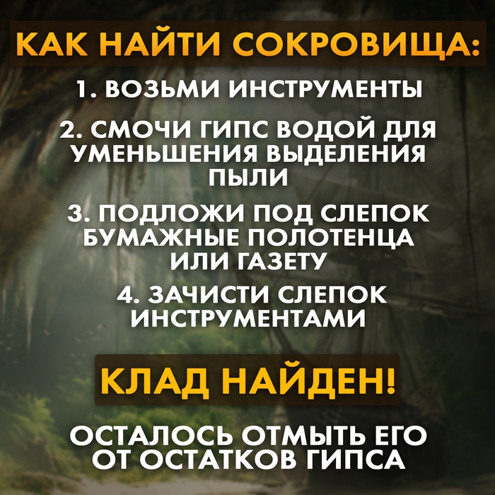 Набор для раскопок «Сокровища карибского моря» Набор для раскопок «Сокровища карибского моря»