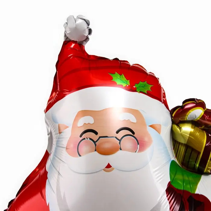 Шар фольгированный 48 Шар фольгированный 48" «Дедушка Мороз», на подставке