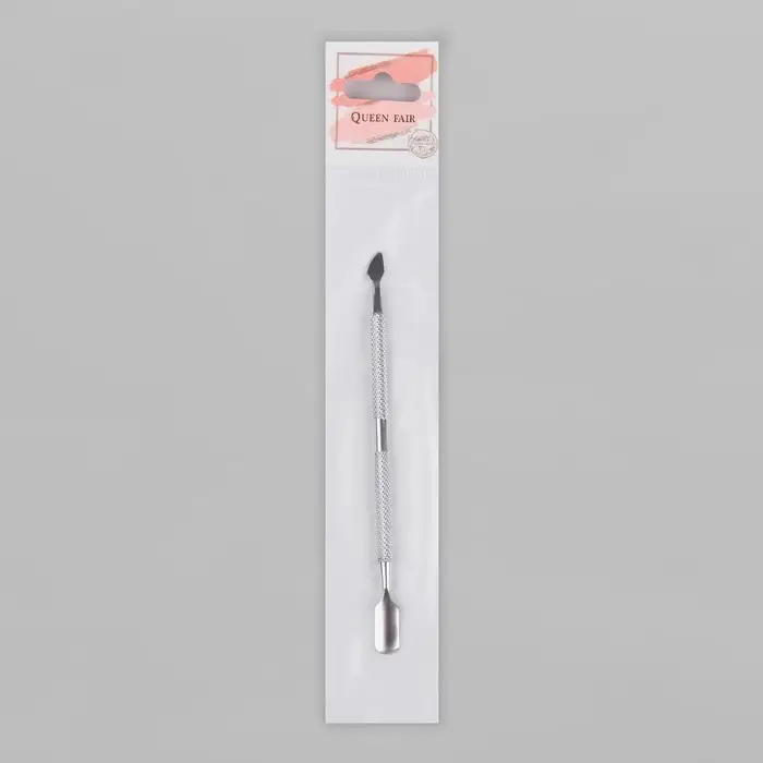 Шабер двусторонний, лопатка вогнутая, топорик, 12,6 см, цвет серебристый