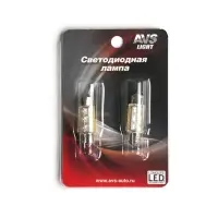 SV001 T11/желтый/ (SV8,5) 3 LED 36мм, блистер 2 шт