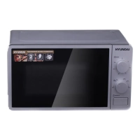 Микроволновая Печь HYM-M2001 20л 700Вт серебристый
