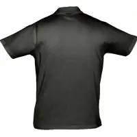 Рубашка поло мужская Prescott men 170 черная, размер S